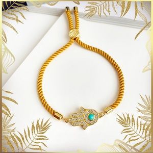 Trendy Hamsa Style fashion bracelet